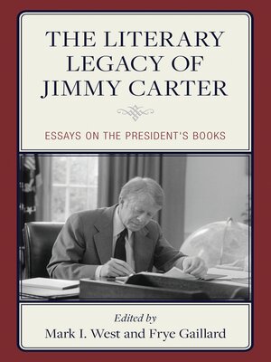 cover image of The Literary Legacy of Jimmy Carter